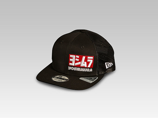 ヨシムラ NEW ERA CAP(9FIFTY ブラック)メッシュ