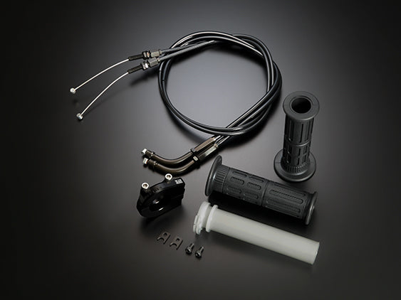 YRスロットルホルダーセット (TMRラージボディ / FCR大型用) グリップ長115mm
