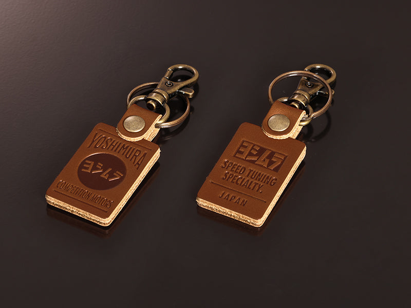 レザーキーホルダー (COMPETITION MOTORS)