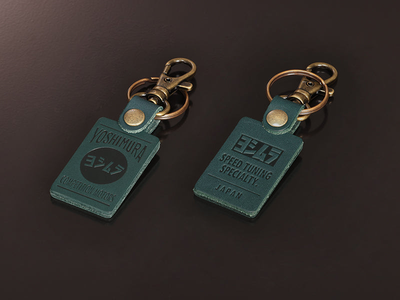 レザーキーホルダー (COMPETITION MOTORS)