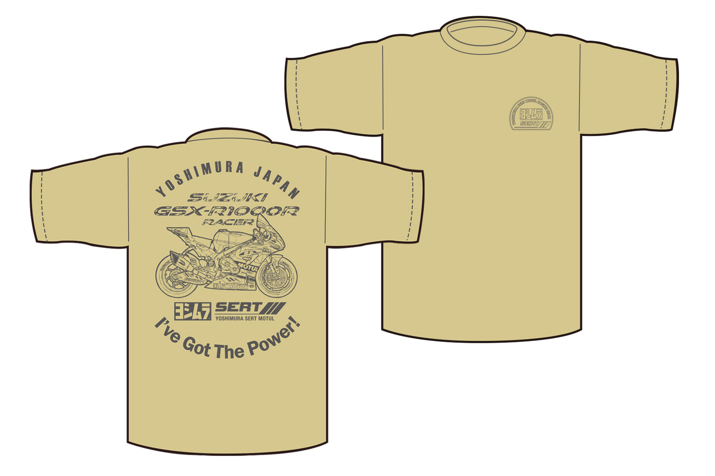 ヨシムラ Vintage Feel Tシャツ(GSX-R)